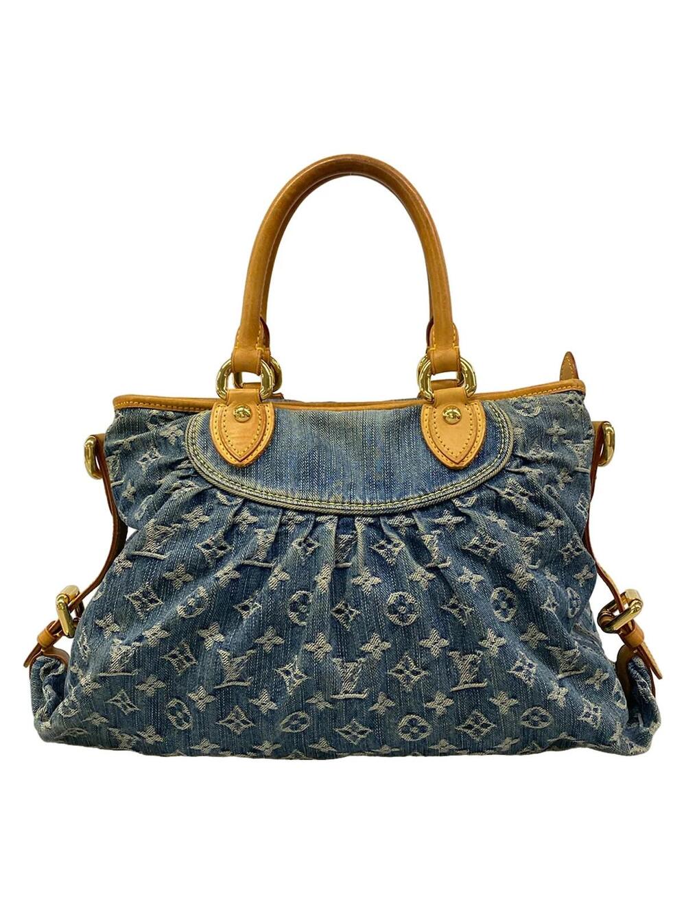 Louis Vuitton Neo Cabby Gm Blue Denim #363432L19B
